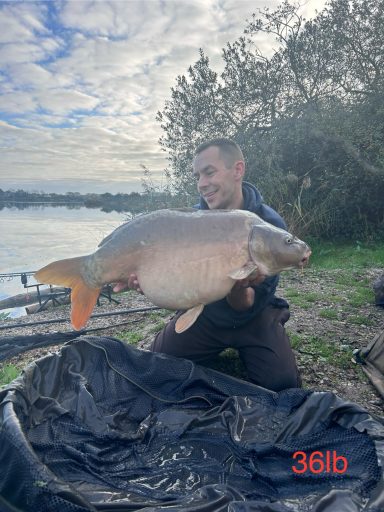 36lbs PB for Kev Hill